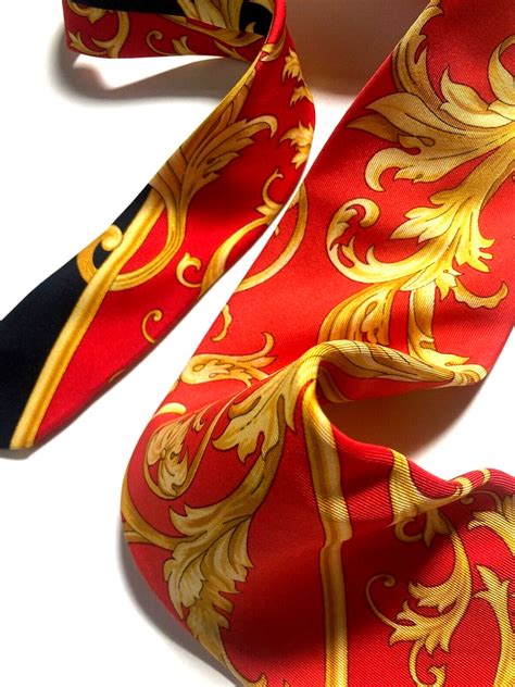 Rare GIANNI VERSACE VINTAGE '90s ICONIC BAROQUE TIE 